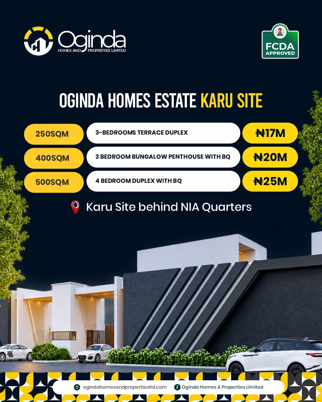 Oginda Homes Estate Karu Site